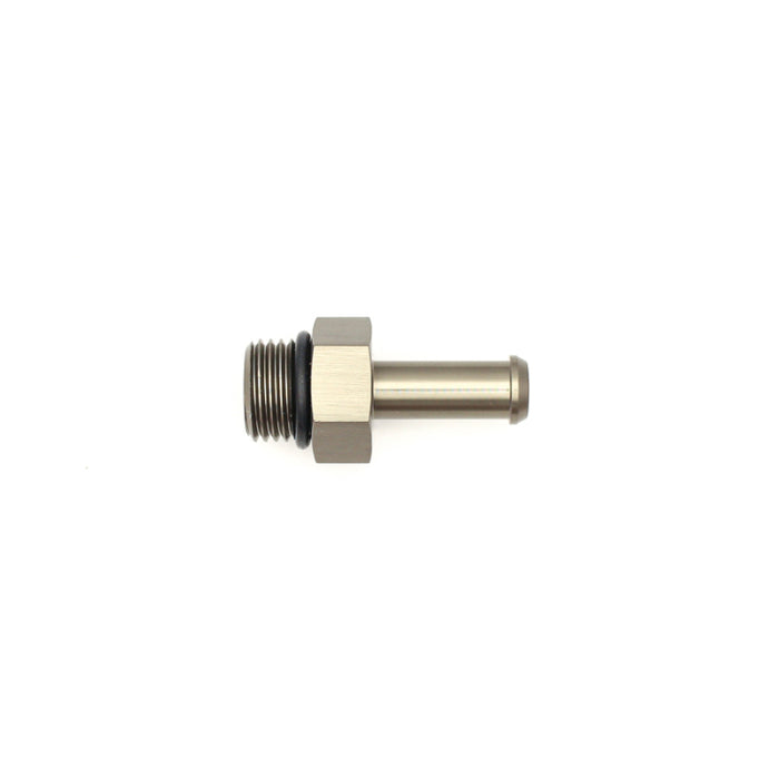 DeatschWerks 6AN ORB Male To 5/16in Barb Fitting (Single Barb - Incl O-Ring) - Premium Fittings from DeatschWerks - Just $13! Shop now at WinWithDom INC. - DomTuned