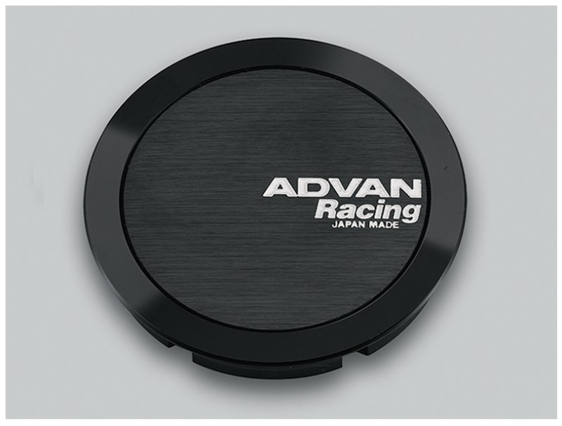 Advan 73mm Full Flat Centercap - Black - Premium Wheel Center Caps from Advan - Just $53.20! Shop now at WinWithDom INC. - DomTuned