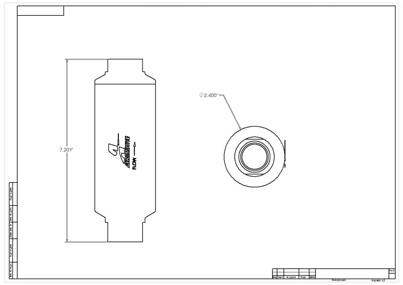 Aeromotive Filter Element - 10 Micron Microglass (Fits 12339/12341) - Premium Fuel Filters from Aeromotive - Just $68.45! Shop now at WinWithDom INC. - DomTuned