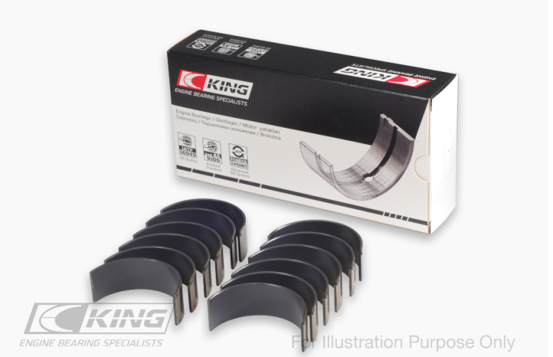 King Ford Ecoboost 2.7L V6 Connecting Rod Bearing Set - Premium Bearings from King Engine Bearings - Just $195.60! Shop now at WinWithDom INC. - DomTuned