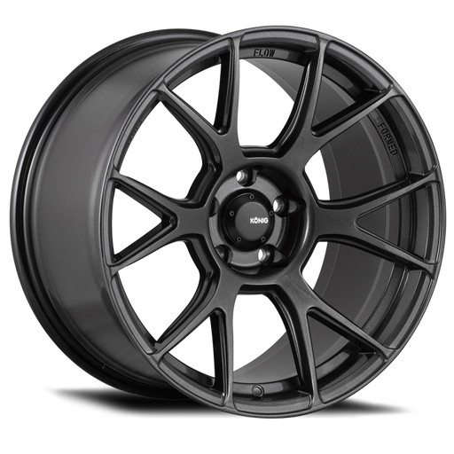 Konig Ampliform 18x9.5B 5x120 ET35 Dark Metallic Graphite - Premium Wheels - Cast from Konig - Just $301.20! Shop now at WinWithDom INC. - DomTuned