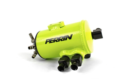 Perrin 22-23 Toyota GR86 / 13-16 Scion FR-S / 13-23 Subaru BRZ Air Oil Separator - Neon Yellow - Premium Oil Separators from Perrin Performance - Just $399.50! Shop now at WinWithDom INC. - DomTuned