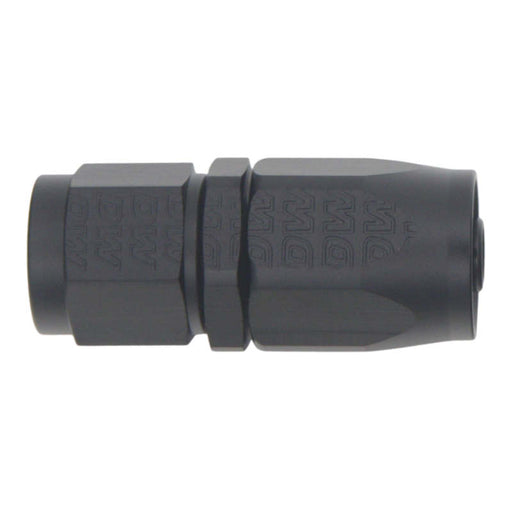 DeatschWerks 6AN Female Swivel Strait Hose End CPE - Anodized Matte Black - Premium Fittings from DeatschWerks - Just $11! Shop now at WinWithDom INC. - DomTuned