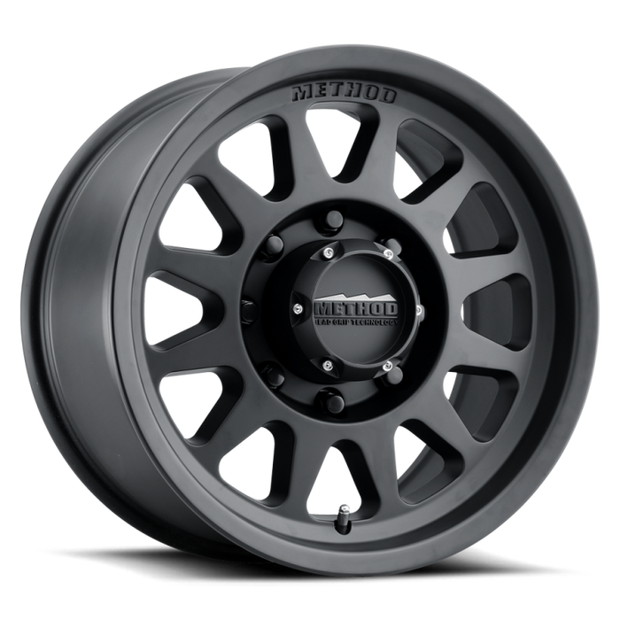 Method MR704 HD 17x9 18mm Offset 8x180 130.81mm CB Matte Black Wheel - Premium Wheels - Cast from Method Wheels - Just $389! Shop now at WinWithDom INC. - DomTuned