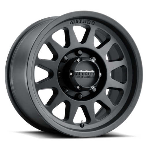 Method MR704 HD 17x9 18mm Offset 8x6.5 130.81mm CB Matte Black Wheel - Premium Wheels - Cast from Method Wheels - Just $389! Shop now at WinWithDom INC. - DomTuned