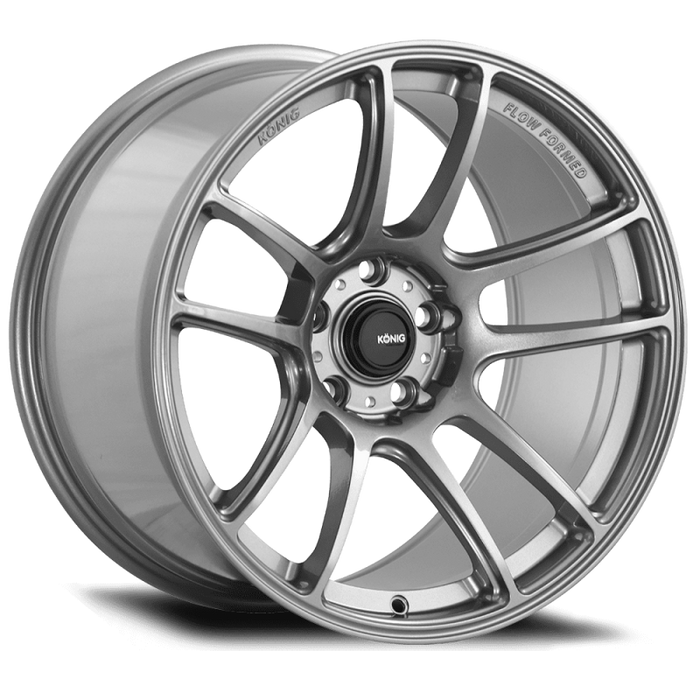 Konig Heliogram 18X8.5 5X114.3 ET42 Titanium Metallic Knurled Bead Flow Formed - Premium Wheels - Cast from Konig - Just $265.03! Shop now at WinWithDom INC. - DomTuned