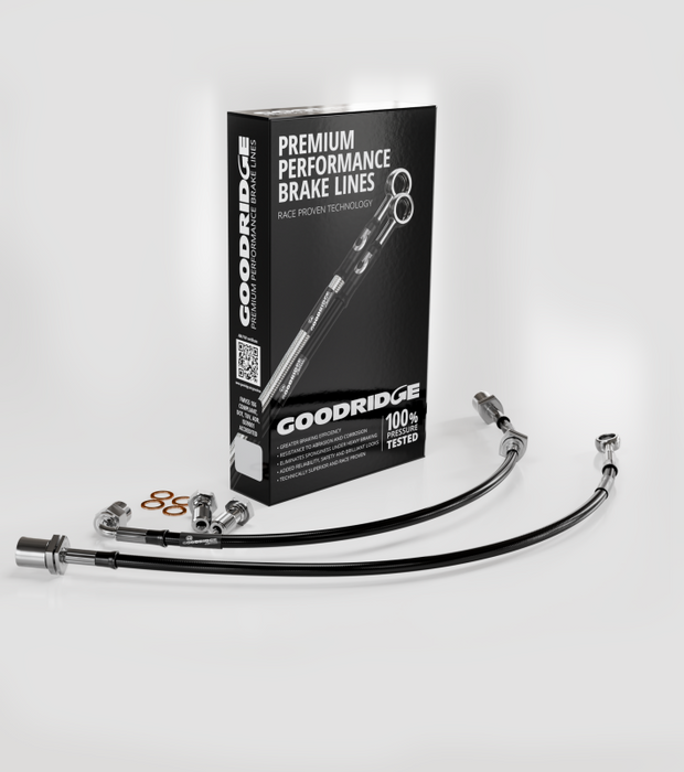 Goodridge 01-05 Lexus IS300 Stainless Steel Front Brake Lines - Premium Brake Line Kits from Goodridge - Just $82.45! Shop now at WinWithDom INC. - DomTuned