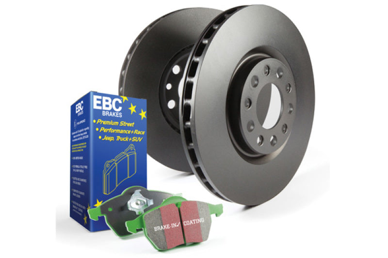 EBC S14 Kits Greenstuff Pads and RK Rotors - Premium Brake Rotors - OE from EBC - Just $343.05! Shop now at WinWithDom INC. - DomTuned