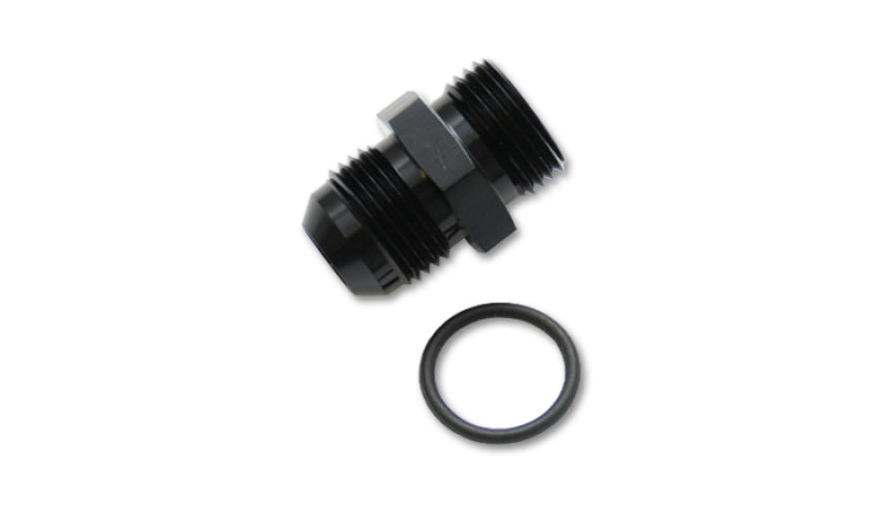 Vibrant -3 Male AN x -6 Male ORB Flare Straight Adapter w/O-Ring - Premium Fittings from Vibrant - Just $10.99! Shop now at WinWithDom INC. - DomTuned