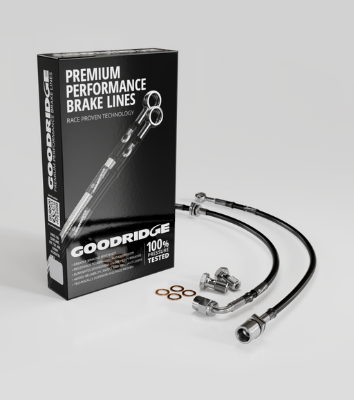 Goodridge 92-95 BMW 325i Stainless Steel Front Brake Lines - Premium Brake Line Kits from Goodridge - Just $82.45! Shop now at WinWithDom INC. - DomTuned