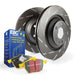 EBC S9 Brake Pad and Rotor Kit - Premium Brake Rotors - Slotted from EBC - Just $405.49! Shop now at WinWithDom INC. - DomTuned