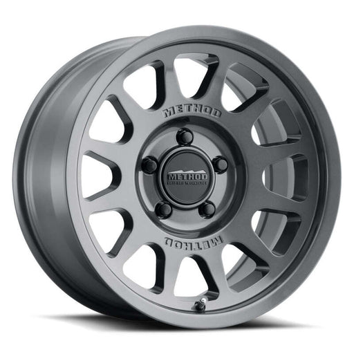 Method MR703 17x9 / -12mm Offset / 106.25mm Bore / 6x5.5 BP / 4.8in BS - Gloss Titanium Wheel - Premium Wheels - Cast from Method Wheels - Just $339! Shop now at WinWithDom INC. - DomTuned