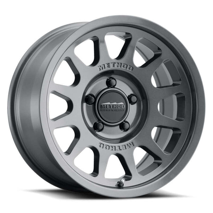 Method MR703 17x9 / -12mm Offset / 106.25mm Bore / 6x5.5 BP / 4.8in BS - Gloss Titanium Wheel - Premium Wheels - Cast from Method Wheels - Just $339! Shop now at WinWithDom INC. - DomTuned