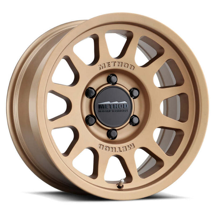 Method MR703 17x9 / -12mm Offset / 106.25mm Bore / 6x5.5 BP / 4.8in BS - Method Bronze Wheel - Premium Wheels - Cast from Method Wheels - Just $339! Shop now at WinWithDom INC. - DomTuned