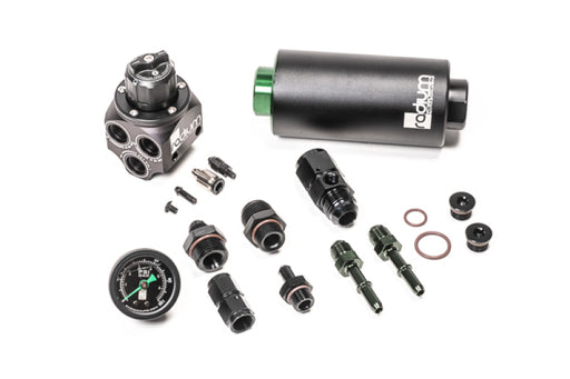 Radium Engineering 01-06 BMW E46 M3 Fuel Pressure Regulator & Fuel Filter Kit w/ Microglass Filter - Premium Fuel Filters from Radium Engineering - Just $294.45! Shop now at WinWithDom INC. - DomTuned