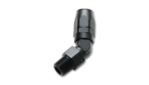 Vibrant -10AN Male NPT 45Degree Hose End Fitting - 3/8 NPT - Premium Fittings from Vibrant - Just $27.99! Shop now at WinWithDom INC. - DomTuned