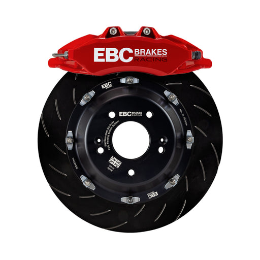 EBC Racing 07-13 BMW M3 (E90/E92/E82) Red Apollo-6 Calipers 380mm Rotors Front Big Brake Kit - Premium Big Brake Kits from EBC - Just $2648.30! Shop now at WinWithDom INC. - DomTuned