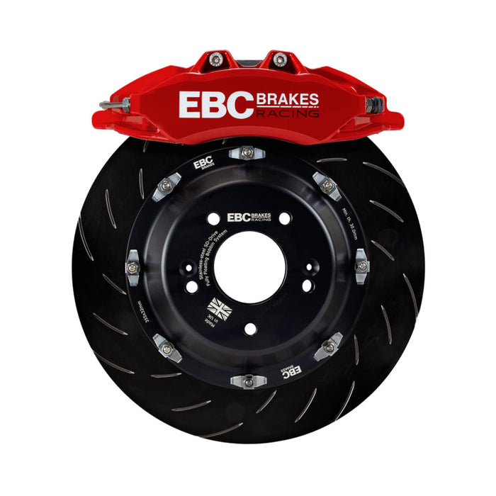 EBC Racing 2023+ Nissan 400Z Red Apollo-6 Calipers 355mm Rotors Front Big Brake Kit - Premium Big Brake Kits from EBC - Just $2513.93! Shop now at WinWithDom INC. - DomTuned