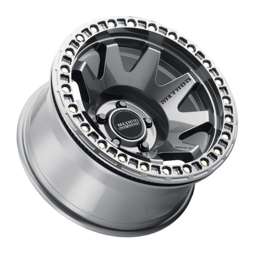 Method MR108 17x9 -44mm Offset 5x5 71.5mm CB Gloss Titanium w/BH-H24125-38 Wheel - Premium Wheels - Cast from Method Wheels - Just $527! Shop now at WinWithDom INC. - DomTuned