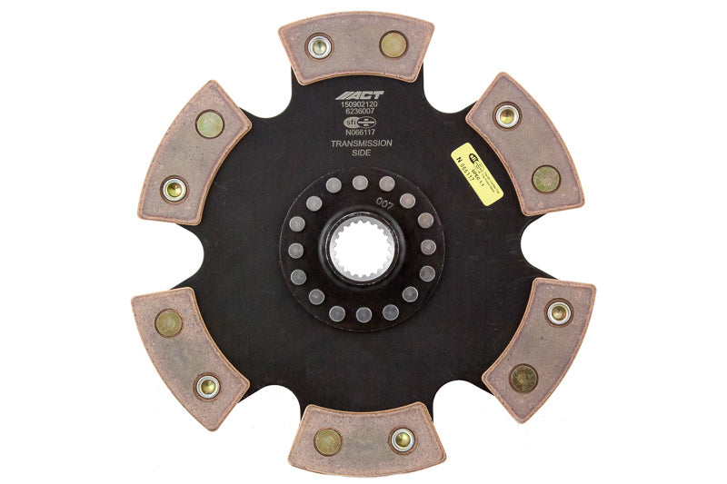 ACT 2001 Toyota Tacoma 6 Pad Rigid Race Disc - Premium Clutch Discs from ACT - Just $165! Shop now at WinWithDom INC. - DomTuned