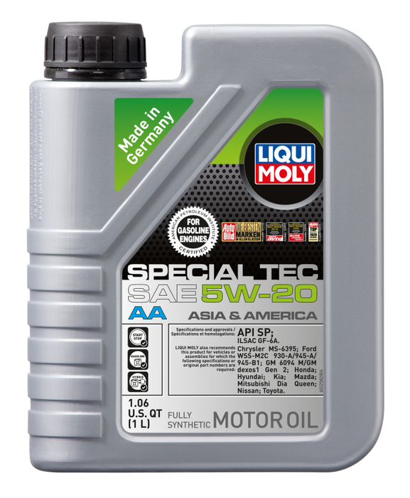 LIQUI MOLY 1L Special Tec AA Motor Oil SAE 5W20 - Premium Motor Oils from LIQUI MOLY - Just $68.94! Shop now at WinWithDom INC. - DomTuned