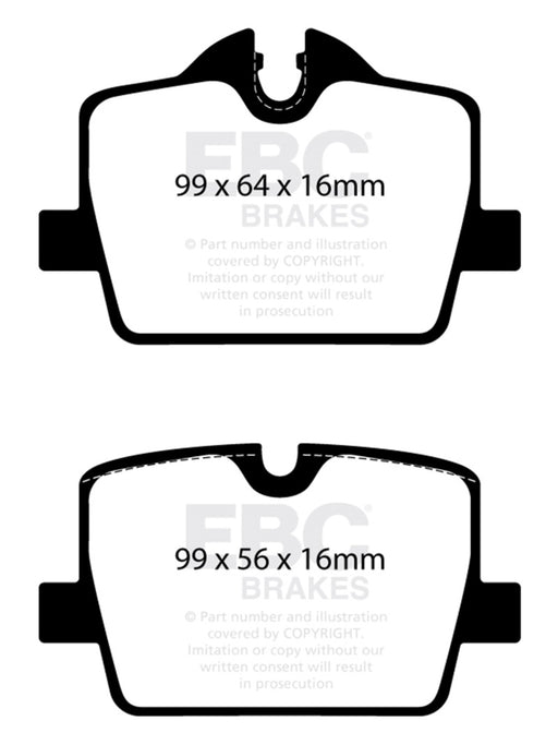 EBC 2019+ BMW Z4 G29 2.0T Bluestuff Rear Brake Pads - Premium Brake Pads - Racing from EBC - Just $176.11! Shop now at WinWithDom INC. - DomTuned