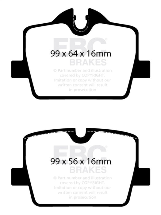 EBC 2019+ BMW Z4 G29 2.0T Bluestuff Rear Brake Pads - Premium Brake Pads - Racing from EBC - Just $176.11! Shop now at WinWithDom INC. - DomTuned