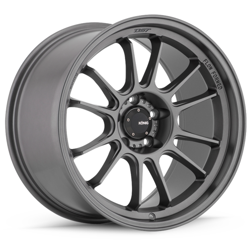 Konig Hypergram 17x9 4x100 ET45 Matte Grey - Premium Wheels - Cast from Konig - Just $241.76! Shop now at WinWithDom INC. - DomTuned