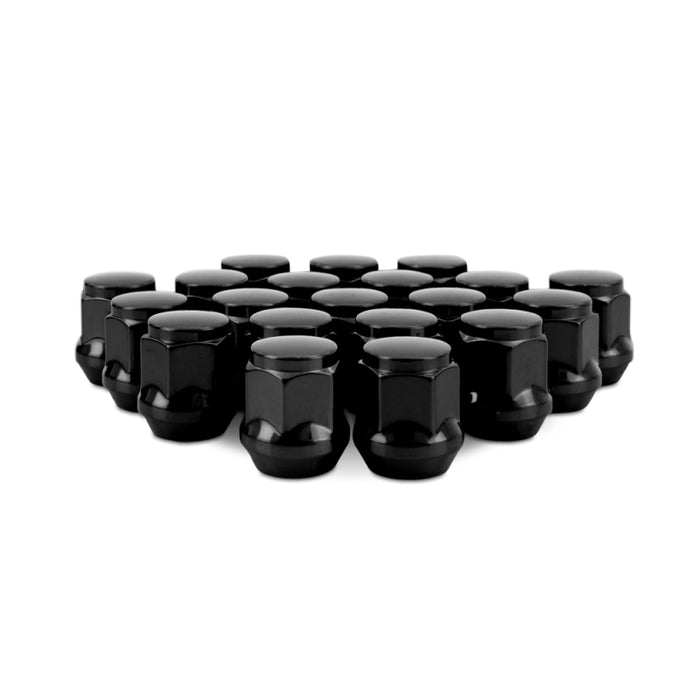 Mishimoto Steel Acorn Lug Nuts M12 x 1.5 - 20pc Set - Black - Premium Lug Nuts from Mishimoto - Just $29.95! Shop now at WinWithDom INC. - DomTuned