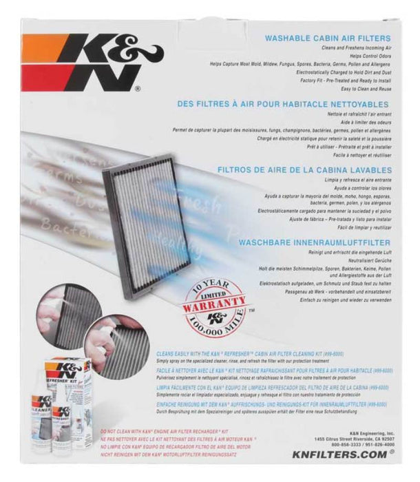 K&N 08-20 Dodge Grand Caravan 3.6L Cabin Air Filter - Premium Cabin Air Filters from K&N Engineering - Just $44.99! Shop now at WinWithDom INC. - DomTuned