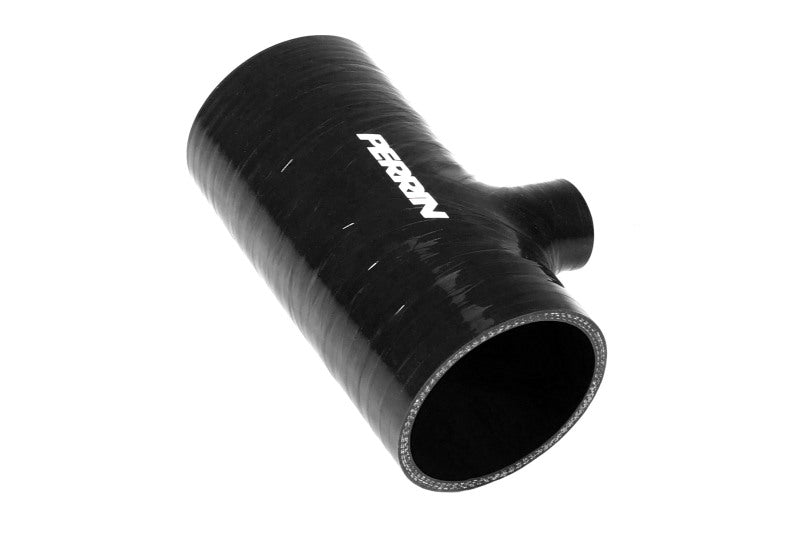 Perrin 2022+ Subaru WRX Black 3in Turbo Inlet Hose w/ Nozzle (Short) - Premium Hoses from Perrin Performance - Just $199.75! Shop now at WinWithDom INC. - DomTuned