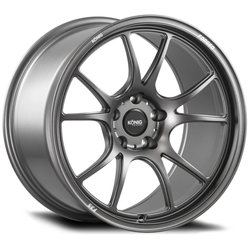 Konig Forged F3S 18X10.5 5X114.3 ET25 Satin Charcoal Knurled Bead - Premium Wheels - Forged from Konig - Just $581! Shop now at WinWithDom INC. - DomTuned