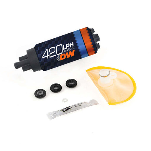 Deatschwerks DW420 Series 420lph In-Tank Fuel Pump w/ Install Kit For G35 03-08 350Z 03-08 - Premium Fuel Pumps from DeatschWerks - Just $189! Shop now at WinWithDom INC. - DomTuned