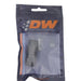 DeatschWerks 6AN Female Swivel Strait Hose End CPE - Anodized Matte Black - Premium Fittings from DeatschWerks - Just $11! Shop now at WinWithDom INC. - DomTuned