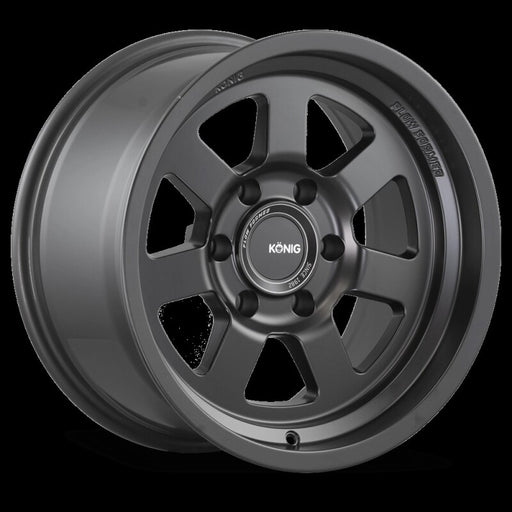 Konig HT2 17X9 5X127 ET-12 Matte Black - Premium Wheels - Cast from Konig - Just $264.90! Shop now at WinWithDom INC. - DomTuned