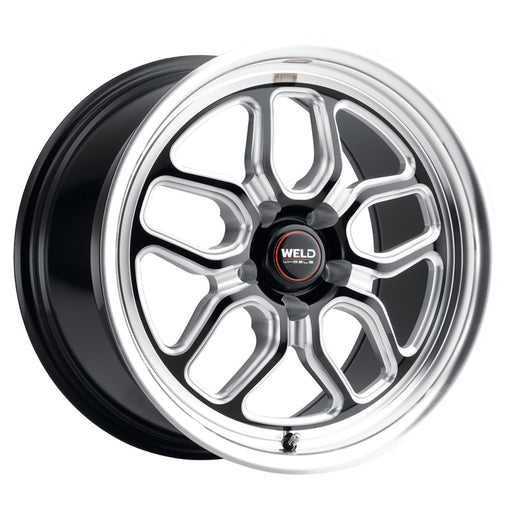Weld S107 17X11 Laguna 5X127 ET-44 BS4.25 Gloss Black MIL Dia 78.1 - Premium Wheels - Cast from Weld - Just $415! Shop now at WinWithDom INC. - DomTuned