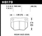 Hawk 89-93 Nissan 300ZX / 89-95 Skyline / 06-07 Subaru Impreza WRX Race HT-10 Rear Brake Pads - Premium Brake Pads - Racing from Hawk Performance - Just $183.59! Shop now at WinWithDom INC. - DomTuned