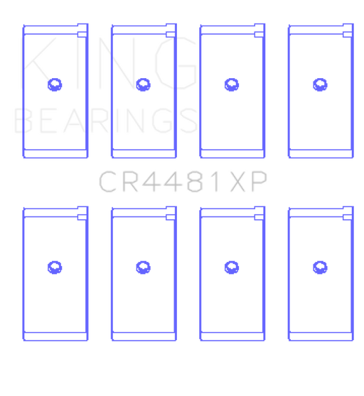 King Mitsubishi 4G63/4G64 6 Bolt 1st Gen DSM (Size STD) Performance Rod Bearing Set - Premium Bearings from King Engine Bearings - Just $74.34! Shop now at WinWithDom INC. - DomTuned