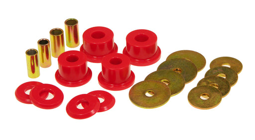 Prothane 90-94 Mitsubishi Eclipse Subframe Mount Kit - Red - Premium Bushing Kits from Prothane - Just $87.38! Shop now at WinWithDom INC. - DomTuned