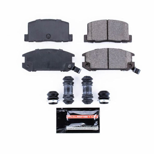 Power Stop 91-95 Toyota MR2 Rear Z23 Evolution Sport Brake Pads w/Hardware - Premium Brake Pads - Performance from PowerStop - Just $70.95! Shop now at WinWithDom INC. - DomTuned