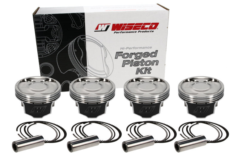 Wiseco Subaru EJ257 WRX/STI 4v Dish -19cc 99.75 Piston Shelf Stock Kit - Premium Piston Sets - Forged - 4cyl from Wiseco - Just $732.99! Shop now at WinWithDom INC. - DomTuned