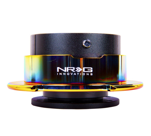 NRG Quick Release Gen 2.5 - Black Body / Neochrome Ring - Premium Quick Release Adapters from NRG - Just $156! Shop now at WinWithDom INC. - DomTuned