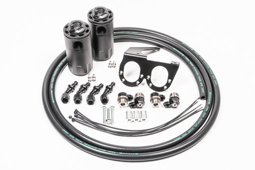 Radium Engineering Nissan R35 GT-R Dual Catch Can Kit CCV Fluid Lock - Premium Oil Catch Cans from Radium Engineering - Just $389.45! Shop now at WinWithDom INC. - DomTuned