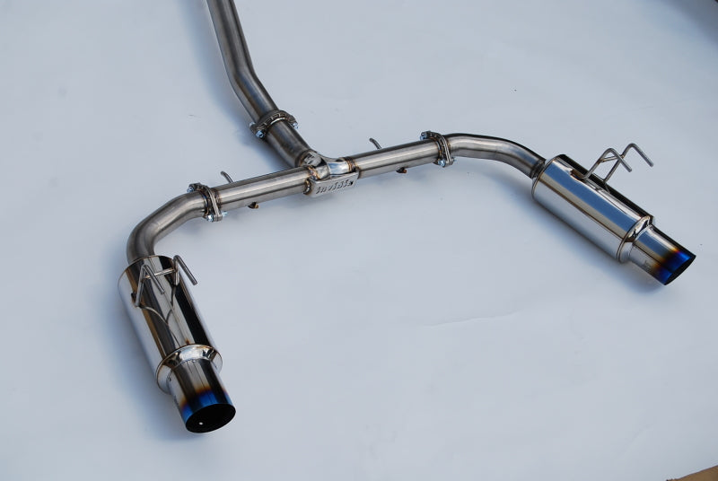 Invidia 2022+ Honda Civic Si (1.5T) 70mm N1 Cat Back Exhaust - Burnt TI Tips - Premium Catback from Invidia - Just $745.50! Shop now at WinWithDom INC. - DomTuned