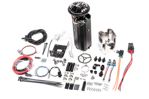 Radium Nissan R32 GT-R Fuel Hanger Surge Tank Brushless TI Auto E5LM - Pumps Not Included - Premium Surge Tanks from Radium Engineering - Just $778.95! Shop now at WinWithDom INC. - DomTuned