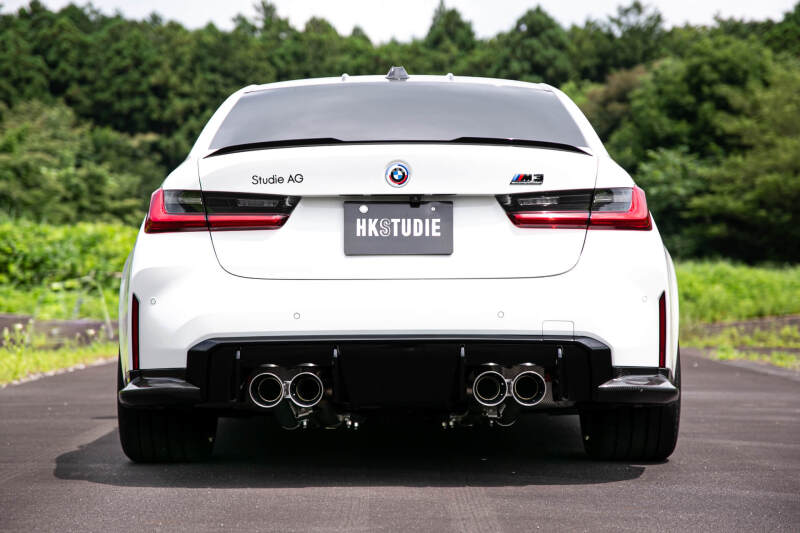 HKSTUDIE EXHAUST for BMW G80/G82 Comp - Premium Catback from HKS - Just $5000! Shop now at WinWithDom INC. - DomTuned