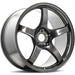 Gram Lights 57CR 17x9 +38 5x100 HS Gunmetallic Wheel (Min Order Of 20) - Premium Wheels - Cast from Gram Lights - Just $479.20! Shop now at WinWithDom INC. - DomTuned