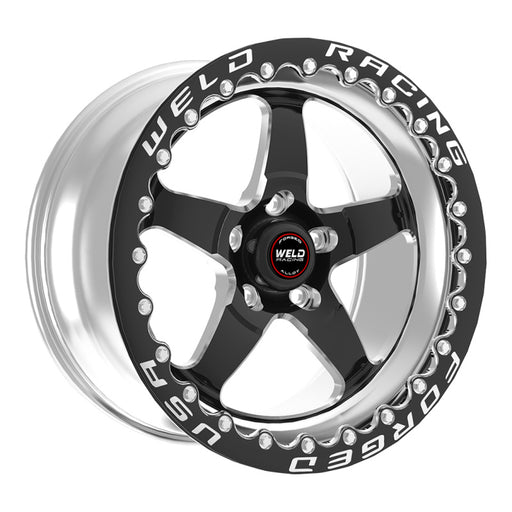 Weld S71 15x11.33 / 5x115 Conical Lug / 6.5in BS Black Wheel 3.18in ID (Medium) - Single Beadlock - Premium Wheels - Forged from Weld - Just $1473.15! Shop now at WinWithDom INC. - DomTuned