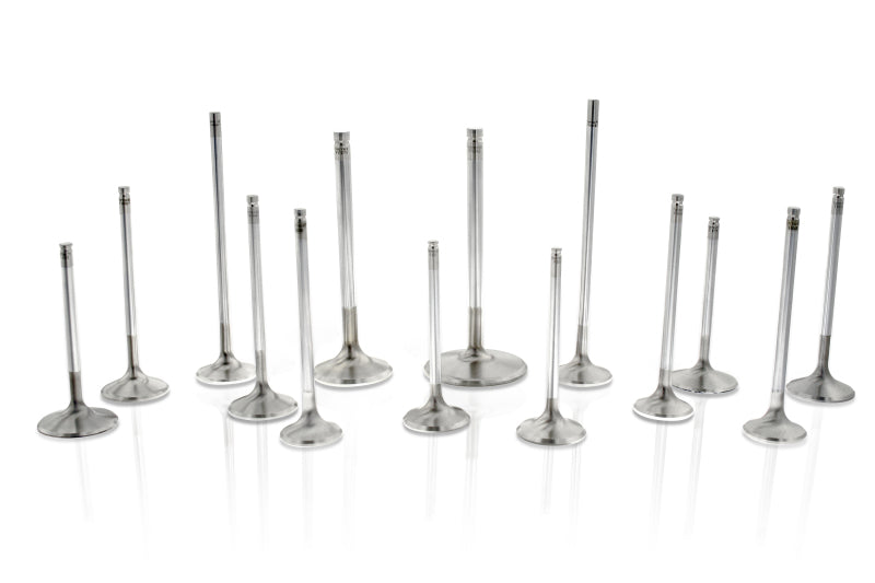 Ferrea Chevrolet LS7 1.615in 0.313in 5.227in 24 Deg S-Flo Rad Grv S-Alloy Exhaust Valve - Set of 8 - Premium Valves from Ferrea - Just $352.16! Shop now at WinWithDom INC. - DomTuned