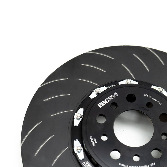 EBC Racing 11-21 Jeep Grand Cherokee 6.4L / 2018+ Dodge Durango SRT 2 Piece SG Racing Front Rotors - Premium Brake Rotors - 2 Piece from EBC - Just $1123.62! Shop now at WinWithDom INC. - DomTuned